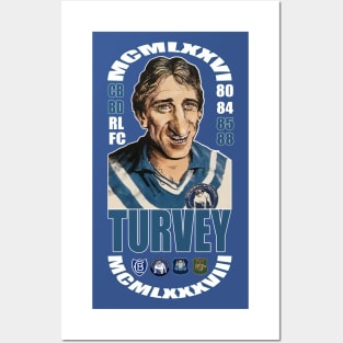 Canterbury Bankstown Bulldogs - Steve Mortimer - TURVEY Posters and Art